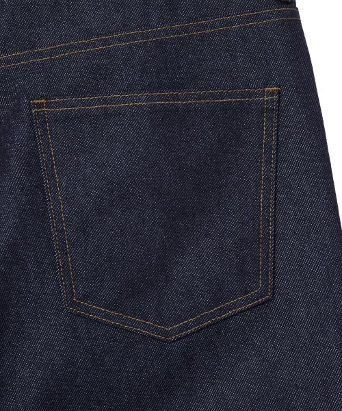 LAUGHER(ラファー)の「REGULAR FIT DENIM PANT - DEEP BLUE(デニムパンツ・レディース・その他・28/30/32)」の5枚目の写真