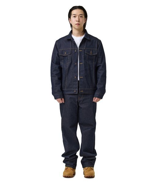 LAUGHER(ラファー)の「REGULAR FIT DENIM PANT - DEEP BLUE(デニムパンツ・レディース・その他・28/30/32)」の6枚目の写真