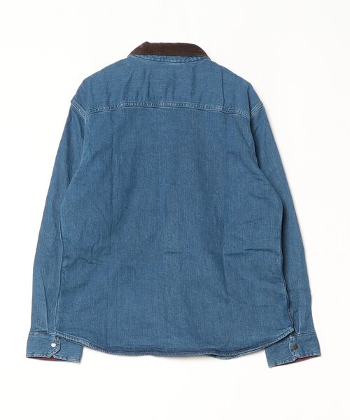 BANANA REPUBLIC FACTORY STORE(バナナリパブリック ファクトリーストア)の「BANANA REPUBLIC FACTORY STORE フランネルライニングデニムシャツジャケット(その他アウター・メンズ・ブルー/インディゴブルー・M/XL/L/S)」の4枚目の写真
