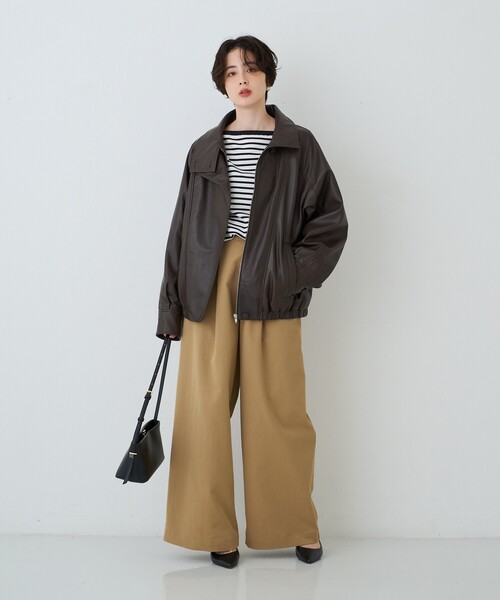 PUNTI.(プンティ)の「【PUNTI. / プンティ】レザーワンショルダーバッグ PORTRAIT-ONE SHLD(ショルダーバッグ・レディース・ブラック/モカ・フリー)」の17枚目の写真