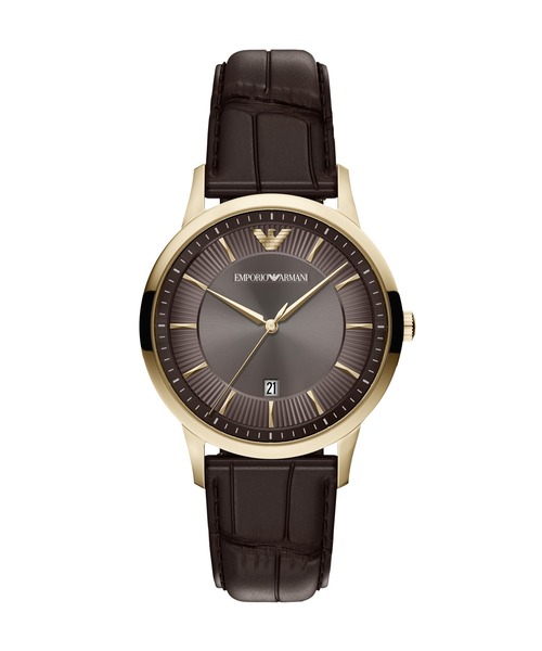 EMPORIO ARMANI(エンポリオアルマーニ)の「エンポリオ・アルマーニ 腕時計 メンズ アナログ レザー AR11824(アナログ腕時計・メンズ・ブラウン・FREE)」の1枚目の写真