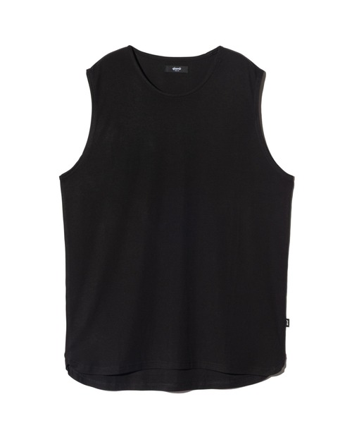 glamb(グラム)の「Drape Tank Top / ドレープタンクトップ(タンクトップ・メンズ・グレー/ブラック・L/S/M)」の3枚目の写真