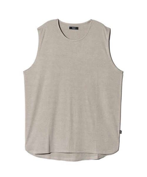glamb(グラム)の「Drape Tank Top / ドレープタンクトップ(タンクトップ・メンズ・グレー/ブラック・L/S/M)」の5枚目の写真