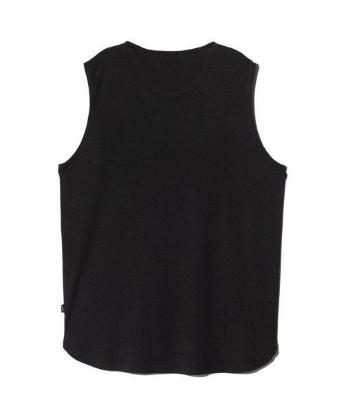 glamb(グラム)の「Drape Tank Top / ドレープタンクトップ(タンクトップ・メンズ・グレー/ブラック・L/S/M)」の4枚目の写真