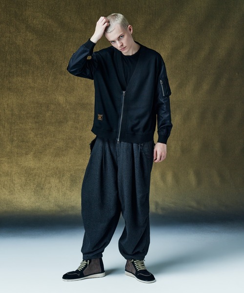 glamb(グラム)の「Drape Tank Top / ドレープタンクトップ(タンクトップ・メンズ・グレー/ブラック・L/S/M)」の8枚目の写真