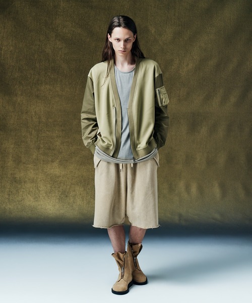 glamb(グラム)の「Drape Tank Top / ドレープタンクトップ(タンクトップ・メンズ・グレー/ブラック・L/S/M)」の12枚目の写真