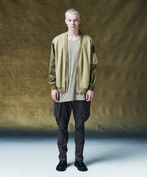 glamb(グラム)の「Drape Tank Top / ドレープタンクトップ(タンクトップ・メンズ・グレー/ブラック・L/S/M)」の15枚目の写真