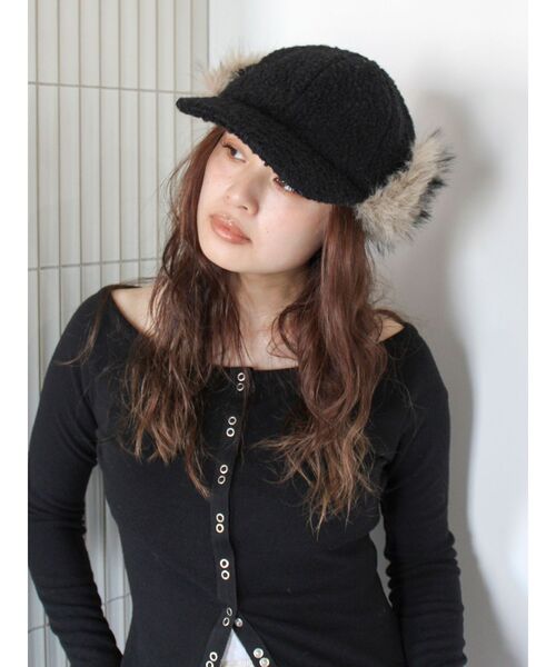 Ungrid(アングリッド)の「リングドットオフショルトップス(Tシャツ/カットソー・レディース・ブラウン/オフホワイト/ブラック・FREE)」の15枚目の写真