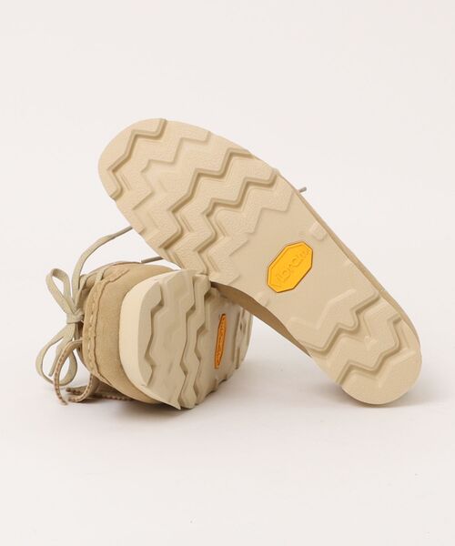 Clarks（クラークス）の「Clarks/クラークス/Wallabee GTX（モカシン/デッキシューズ・レディース・ベージュ/ブラック・5/5.5）」の4枚目の写真