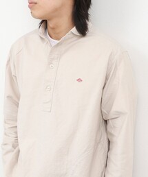 【DANTON/ダントン】ROUND COLLAR P/O SHIRT(DT-B0282 SOX)