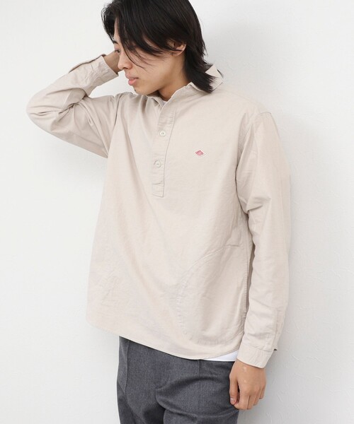 DANTON(ダントン)の「【DANTON/ダントン】ROUND COLLAR P/O SHIRT(DT-B0282 SOX)(シャツ/ブラウス・メンズ・ホワイト/キナリ・40/42/44/38)」の18枚目の写真