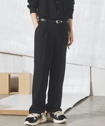 UNISEX》【Loro Piana Fabric】Prime-Wide Two-tuck Trousers/【ロロ