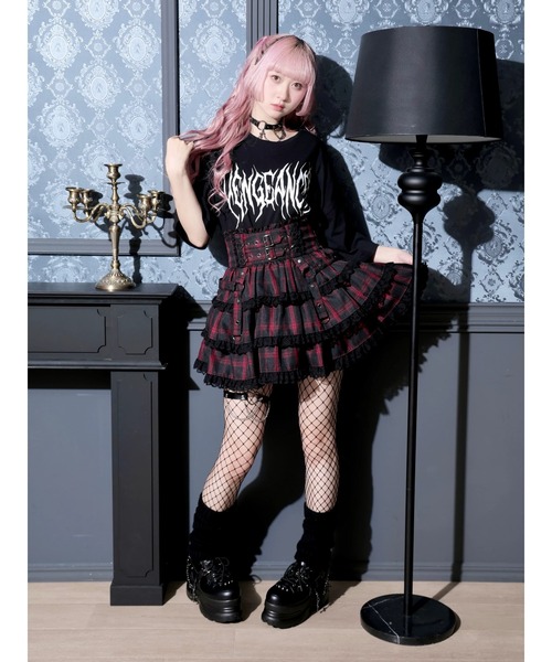 NOEMIE(ノエミー)の「バックボーンバックプリントユニセックスTシャツ(Tシャツ/カットソー・レディース・ブラック/パープル/オフホワイト・M)」の13枚目の写真
