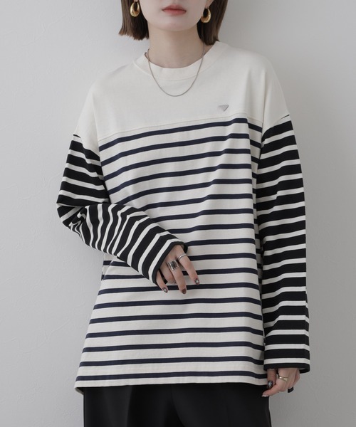 セール】H.A.K 長袖ボーダーカットソー（Tシャツ/カットソー