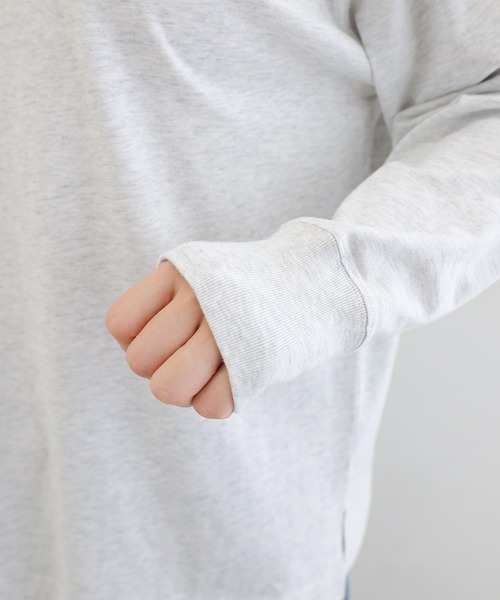 ANME(アンメ)の「ベーシック長袖Tシャツ(Tシャツ/カットソー・レディース・オフホワイト/オートミール・L/M)」の20枚目の写真