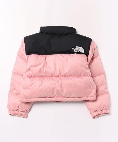 THE NORTH FACE（ザノースフェイス）の「G Short Nuptse Jacket NDG92632（ダウンジャケット/コート・キッズ・ピンク/オフホワイト・140/160/130/150）」の3枚目の写真