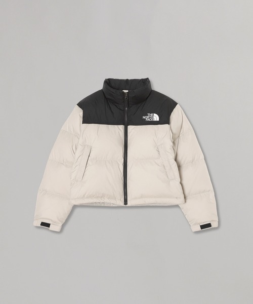 THE NORTH FACE（ザノースフェイス）の「G Short Nuptse Jacket NDG92632（ダウンジャケット/コート・キッズ・ピンク/オフホワイト・140/160/130/150）」の2枚目の写真