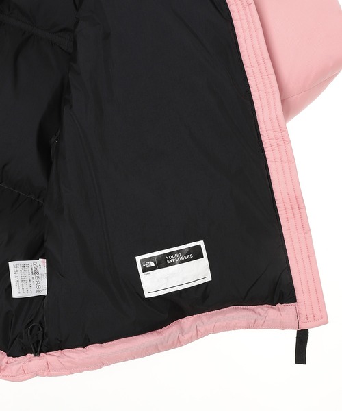 THE NORTH FACE（ザノースフェイス）の「G Short Nuptse Jacket NDG92632（ダウンジャケット/コート・キッズ・ピンク/オフホワイト・140/160/130/150）」の10枚目の写真