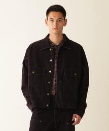 BEAVER | B omnivore/ビーオムニボー　FLOCKY DENIM COVERALLS フロッキーデニムカバーオール(デニムジャケット)