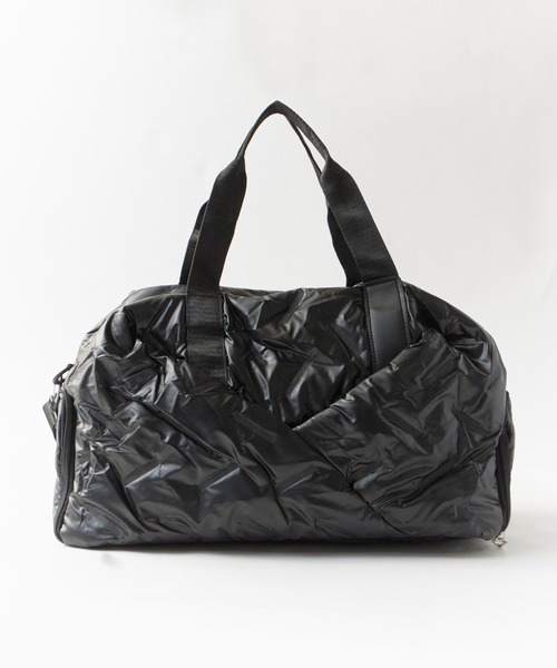 Chick(チック)の「【2WAY】【A4サイズ対応】2-Way Shoulder Boston Bag / 2WAY ショルダーボストンバッグ ショルダー取り外し可能 y2k 韓国系 レディース 2026年 夏 夏服(ショルダーバッグ・レディース・シルバー/ホワイト/ブラック・FREE)」の16枚目の写真