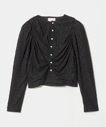 バテンレンレース　黒レースのカーディガン　ボレロUNITED ARROWS UNITED ARROWS｜ユナイテッドアローズのカーディガン/ボレロ（ブラック