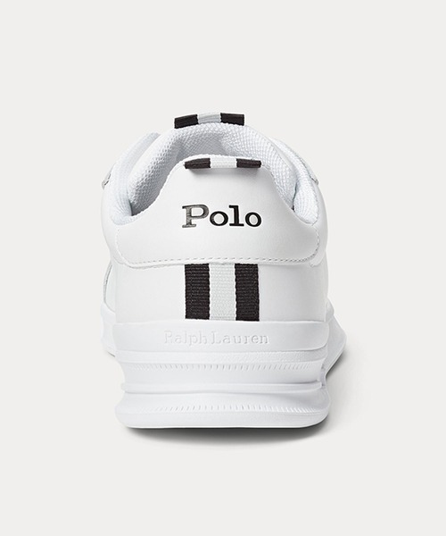 POLO RALPH LAUREN（ポロ ラルフ ローレン）の「ポロ ラルフ ローレン HERITAGE COURT II ヘリテージコート Ⅱ  スニーカー（スニーカー・メンズ・ホワイト×ブラック・100/90/80）」の7枚目の写真