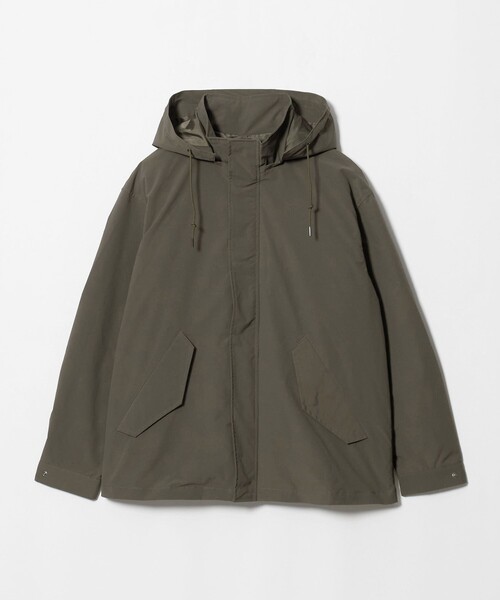 A DAY IN THE LIFE UNITED ARROWS(アデイインザライフユナイテッドアローズ)の「ショート モッズコート 3WAY-撥水-<A DAY IN THE LIFE>(モッズコート・メンズ・ベージュ/ブラック/オリーブ・L/S/M)」の3枚目の写真