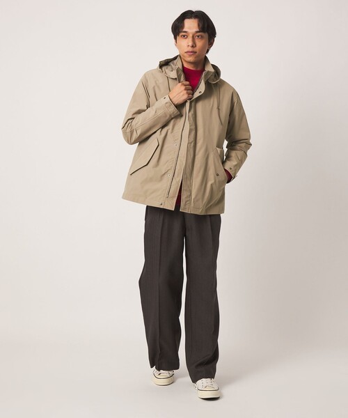 A DAY IN THE LIFE UNITED ARROWS(アデイインザライフユナイテッドアローズ)の「ショート モッズコート 3WAY-撥水-<A DAY IN THE LIFE>(モッズコート・メンズ・ベージュ/ブラック/オリーブ・L/S/M)」の9枚目の写真