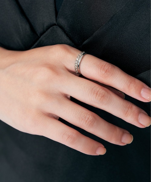 Jewel closet by L&Co.（ジュエルクローゼットバイエルアンドコー）の「K18/プラチナ 均一 リング（180-000）（リング・レディース・その他6/その他8/その他7/その他11/その他1/その他12/その他5/その他10/その他9/その他3・13号/16号/12号/11号/7号/10.5/10号）」の12枚目の写真