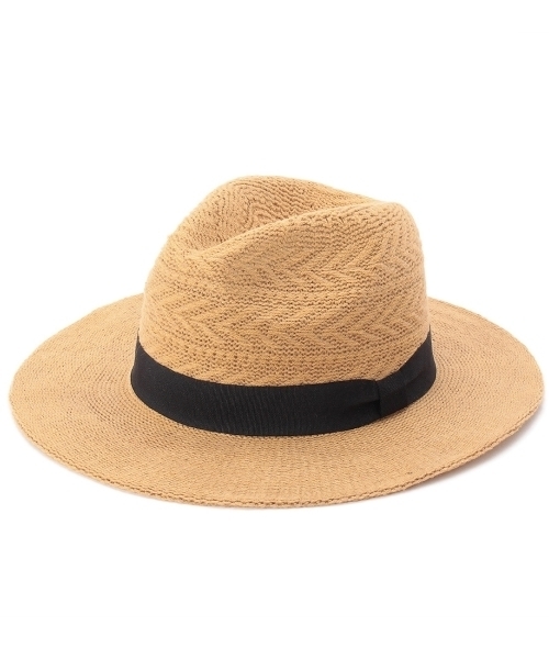 grove(グローブ)の「ニット風中折れハット(ハット・レディース・ブラック/グレー/ブラウン・00)」の1枚目の写真