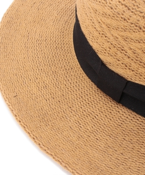 grove(グローブ)の「ニット風中折れハット(ハット・レディース・ブラック/グレー/ブラウン・00)」の7枚目の写真