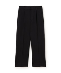 スビンコットン ダンボール ワイドバレルパンツ