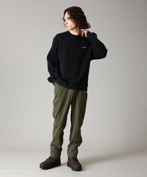 Columbia(コロンビア)の「Columbia/ ラヴェルリッジクルー /コロンビア(スウェット・メンズ・ブラック/ネイビー/グレー/ブラック系その他・S/M/L)」の7枚目の写真