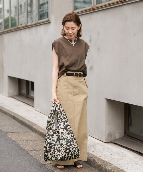 VERMEIL par iena(ヴェルメイユパーイエナ)の「《追加2》VERMEIL レオパードエコバッグMedium(クラッチバッグ・レディース・その他4・FREE)」の2枚目の写真
