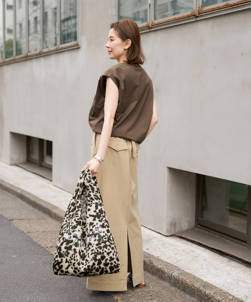 VERMEIL par iena(ヴェルメイユパーイエナ)の「《追加2》VERMEIL レオパードエコバッグMedium(クラッチバッグ・レディース・その他4・FREE)」の3枚目の写真