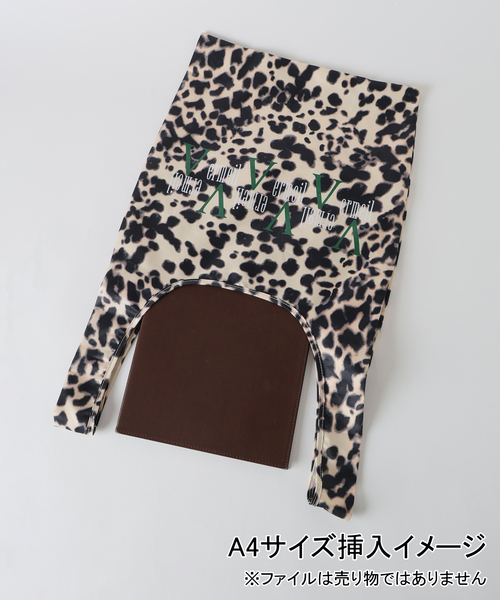 VERMEIL par iena(ヴェルメイユパーイエナ)の「《追加2》VERMEIL レオパードエコバッグMedium(クラッチバッグ・レディース・その他4・FREE)」の8枚目の写真