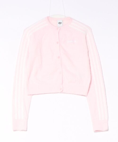 La Pafait 長袖 カーディガン adidas アディダス W FLUFFY CARDIGAN(SK) ロングスリーブ LC8163