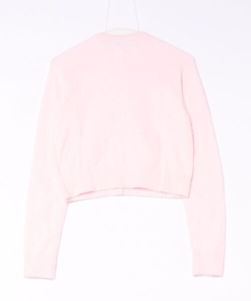 La Pafait 長袖 カーディガン adidas アディダス W FLUFFY CARDIGAN(SK) ロングスリーブ LC8163