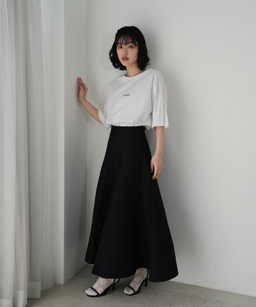 Cla STEllaR(クラステラ)の「きれいめ ニットフレアスカート ロング ブラック(スカート・レディース・ブラック・X-SMALL/SMALL/MEDIUM)」の17枚目の写真