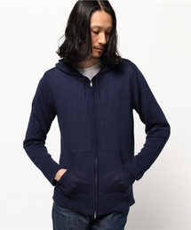 Denime | CL ZIP PARKA KNIT/コットンリネンジップパーカーニット(カーディガン/ボレロ)