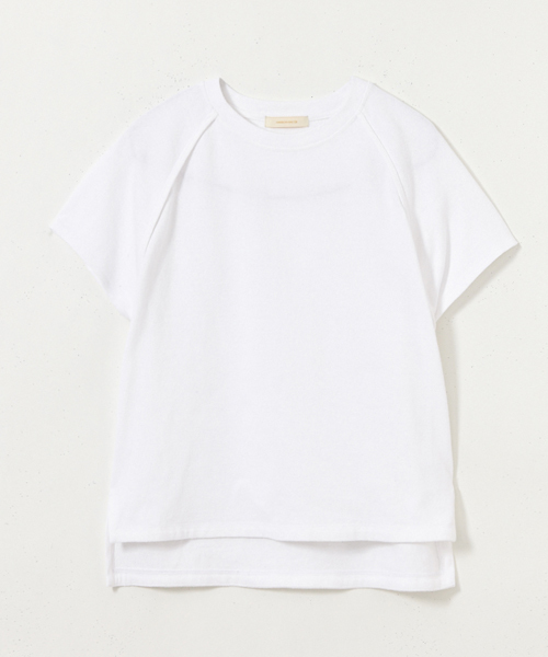 AMERICAN RAG CIE(アメリカンラグシー)の「AMERICAN RAG CIEラグランプルオーバー/208-AHS-L161-CT138(Tシャツ/カットソー・レディース・ホワイト/ブラック/グレー系その他・FREE)」の1枚目の写真