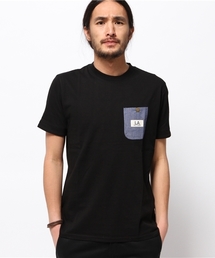 GGD | Modishgaze / USAコットンシャンブレーTシャツ			(Tシャツ/カットソー)