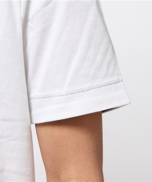 GGD（ジージーディー）の「Modishgaze / USAコットンシャンブレーTシャツ			（Tシャツ/カットソー・メンズ・ホワイト/ブラック・L/M）」の6枚目の写真