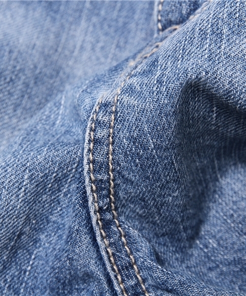 rienda ロールアップフリンジ S rienda（リエンダ）の「ロールアップフリンジJ/W DENIM S-PT