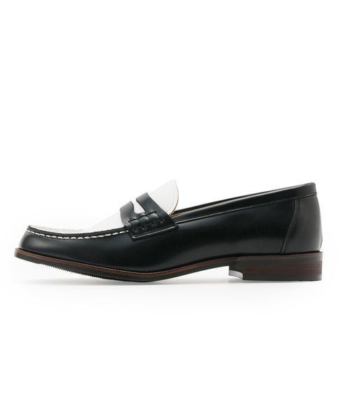 SALON adam et rope'（サロン アダム エ ロペ）の「【SALON X HARUTA 】LOAFER（パンプス・レディース・ブラック×ホワイト/ブラック/ホワイト・24.0cm/24.5㎝/23.5㎝/23.0cm）」の11枚目の写真