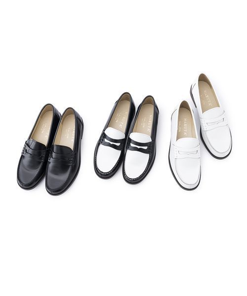 SALON adam et rope'（サロン アダム エ ロペ）の「【SALON X HARUTA 】LOAFER（パンプス・レディース・ブラック×ホワイト/ブラック/ホワイト・24.0cm/24.5㎝/23.5㎝/23.0cm）」の4枚目の写真
