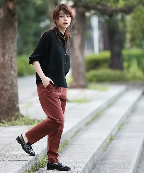 SALON adam et rope'（サロン アダム エ ロペ）の「【SALON X HARUTA 】LOAFER（パンプス・レディース・ブラック×ホワイト/ブラック/ホワイト・24.0cm/24.5㎝/23.5㎝/23.0cm）」の18枚目の写真