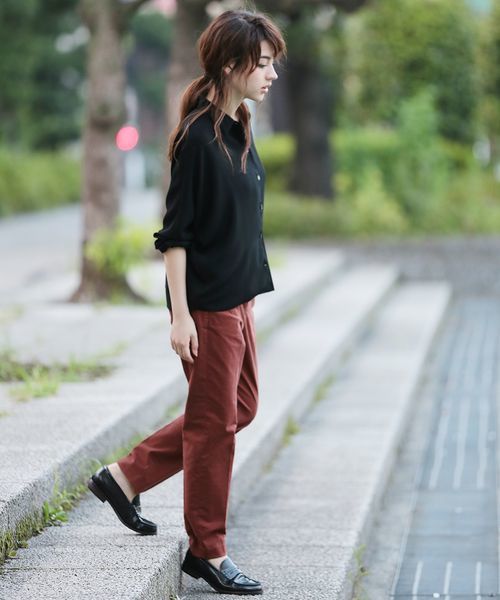 SALON adam et rope'（サロン アダム エ ロペ）の「【SALON X HARUTA 】LOAFER（パンプス・レディース・ブラック×ホワイト/ブラック/ホワイト・24.0cm/24.5㎝/23.5㎝/23.0cm）」の21枚目の写真