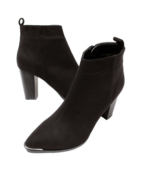 titivate(ティティベイト)の「フロントプレートブーツ(ブーツ・レディース・ブラック系その他/ブラウン/ブラック・LL/M/S/L)」の1枚目の写真