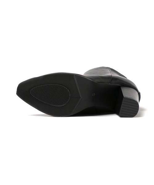 titivate(ティティベイト)の「フロントプレートブーツ(ブーツ・レディース・ブラック系その他/ブラウン/ブラック・LL/M/S/L)」の5枚目の写真